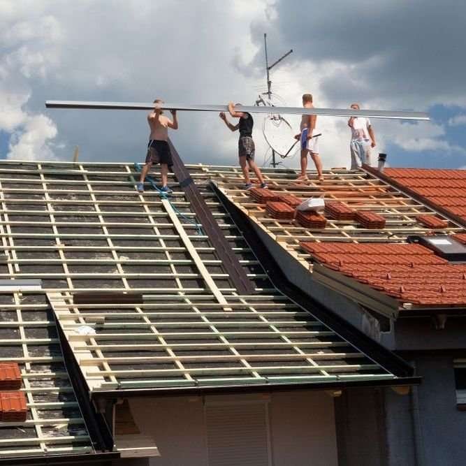 Plat dak Beekbergen opnieuw leggen